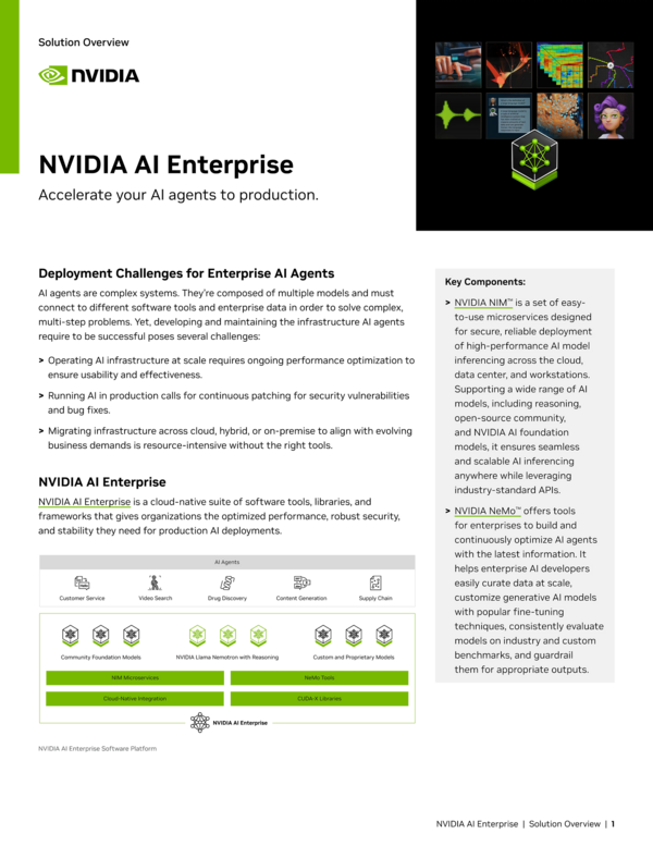 NVIDIA Mission Control Solution Overview